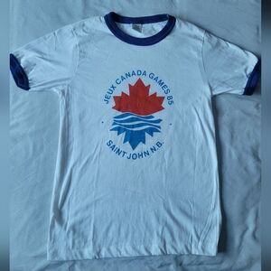 Jeux Canada Games '85 Tshirt Saint John New Brunswick